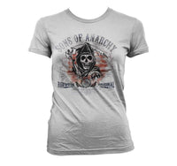SONS OF ANARCHY - T-Shirt Distressed Flag - GIRL (XXL)