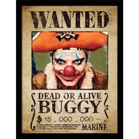 ONE PIECE NETFLIX - Buggy - Impression encadrée 30x40cm