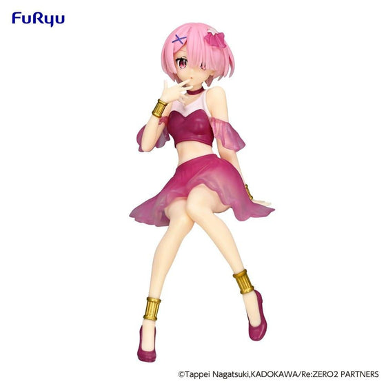 RE ZERO - Ram "Twinkle Party" - Statuette Noodle Stopper 14cm
