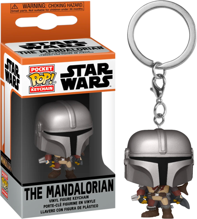 THE MANDALORIAN - Pocket Pop Keychains - The Mandalorian - 4cm