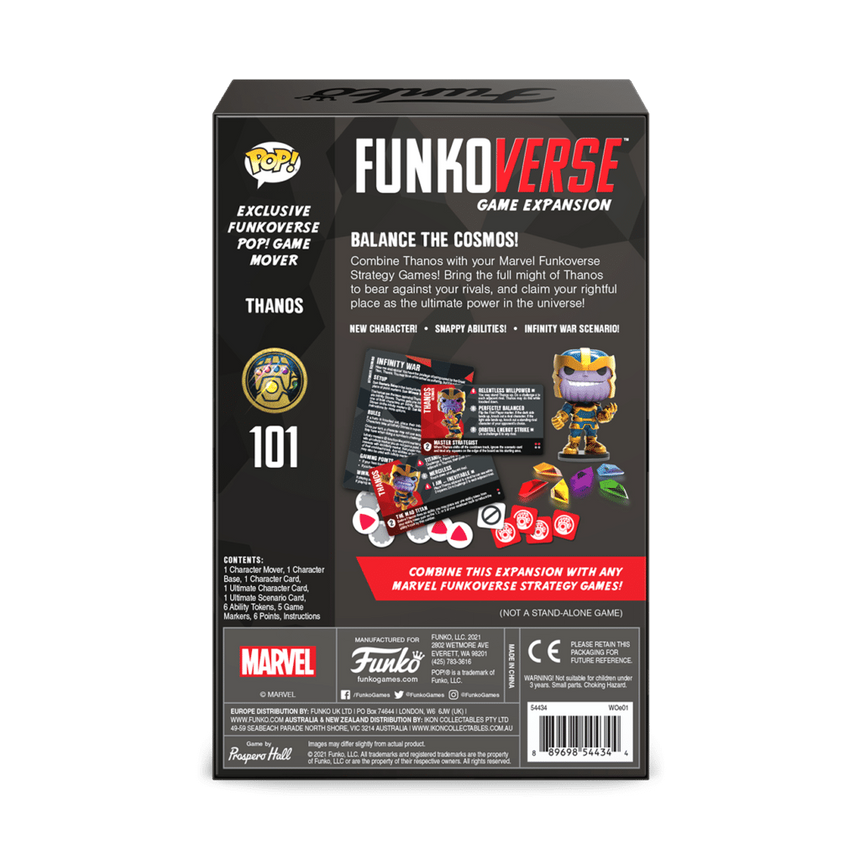 MARVEL - Funkoverse 101 1-Pack - Extention Thanos UK