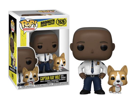 BROOKLYN NINE NINE - POP & Buddy N° 1626 - Capitaine Holt avec Cheddar