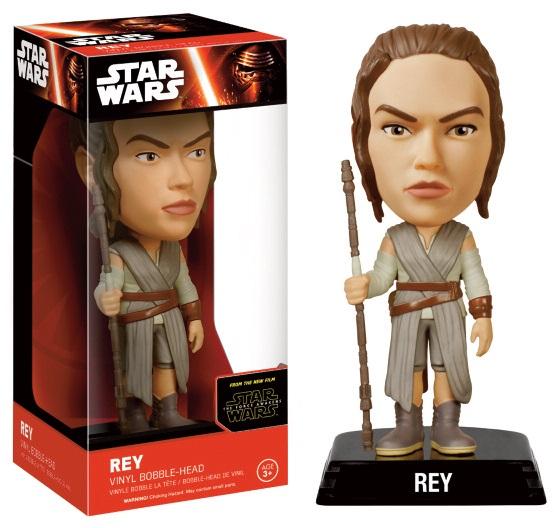 STAR WARS 7 - Wacky Wobbler - Rey - 16cm