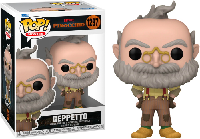 PINOCCHIO NETFLIX - POP Movies N° 1297 - Geppetto