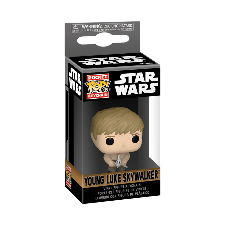 STAR WARS OBI-WAN KENOBI -Pocket Pop Keychains -Luke Skywalker "Jeune"