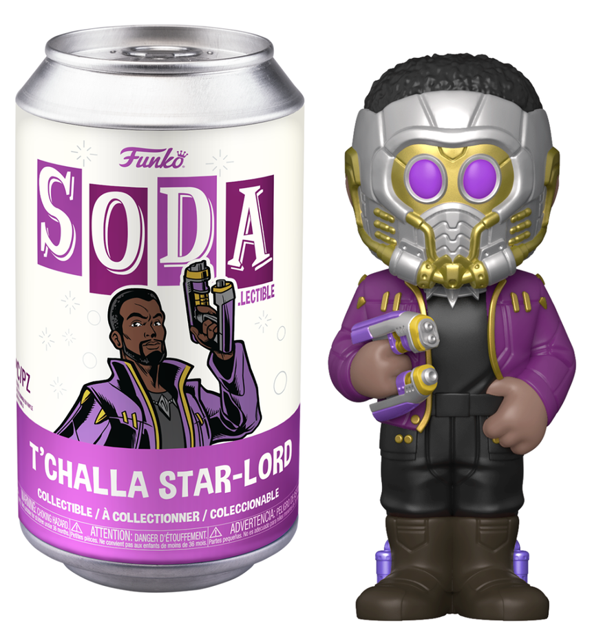 WHAT IF - POP Soda - Star-Lord T'Challa avec Hase