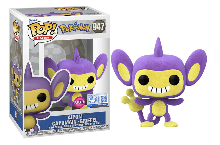 POKEMON - POP Games N° 947 - Capumain (Flocked)