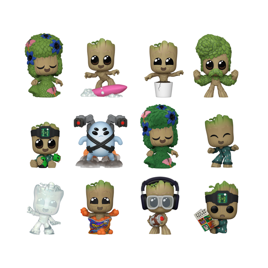 I AM GROOT - Mystery Minis (BOX 12 Figurines)