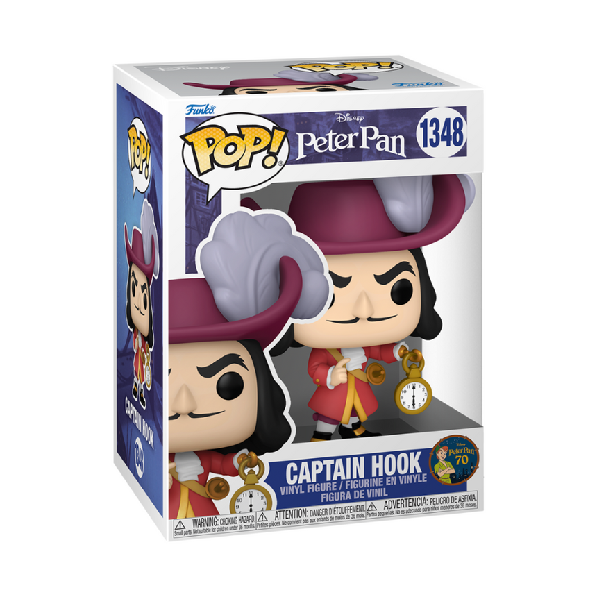 PETER PAN "70EME ANNIVERSAIRE" - POP N° 1348 - Capitaine Crochet