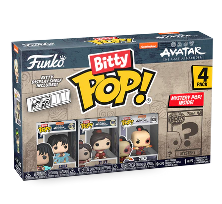 AVATAR LE DERNIER MAITRE DE L'AIR - Bitty Pop 4 Pack 2.5cm - Azula