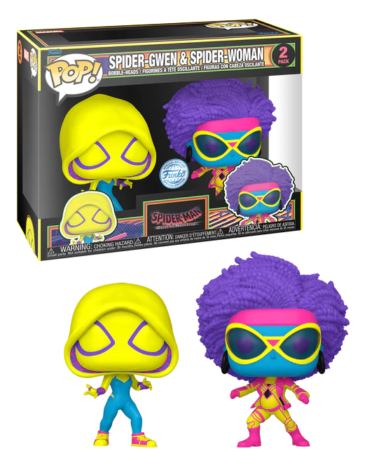 SPIDER-MAN ATSV - POP 2 Pack - Spider-Gwen & Spider-Woman (BLKLT)
