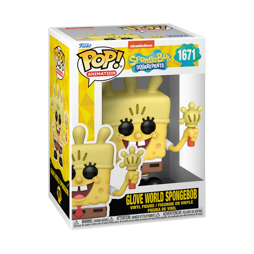 BOB L'EPONGE - POP Animation N° 1671 - Bob l'Eponge "Glove World"