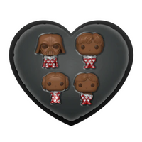STAR WARS - Pocket Pop Keychains 4 Pack-Saint-Valentin (Look Chocolat)