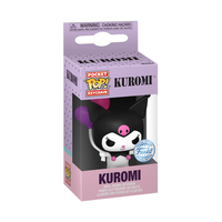 HELLO KITTY - Pocket Pop Keychains - Kuromi (avec Ballon)