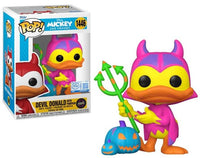 DISNEY - POP N° 1446 - Devil Donald avec Chase (Black Light)