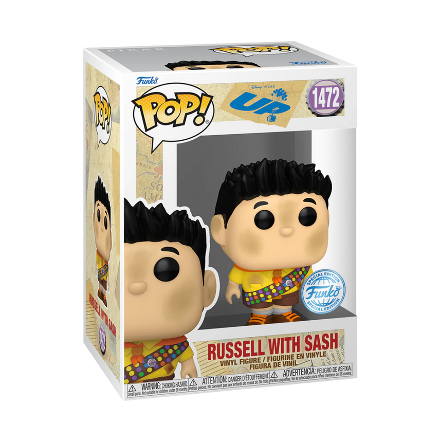 LA-HAUT - POP Disney N°1472 - Russel avec Sash