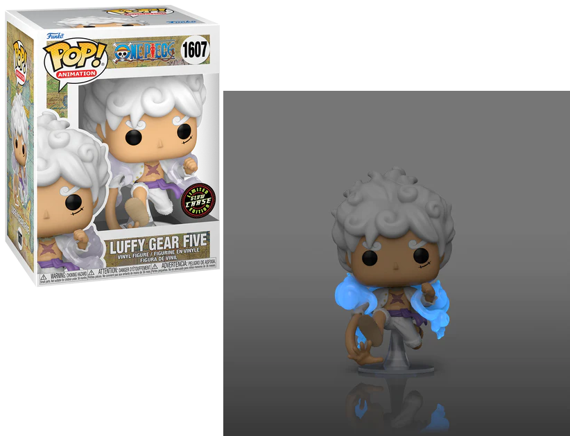 ONE PIECE - POP Animation N° 1607 - Luffy Gear 5 avec Chase