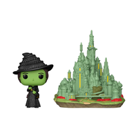 WICKED - POP TOWN N° 44 - Elphaba avec la Cité d'Emeraude