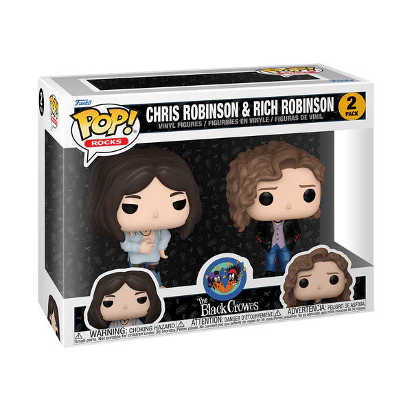 THE BLACK CROWES - POP Rock - 2 Pack Chris Robinson & Rich Robinson