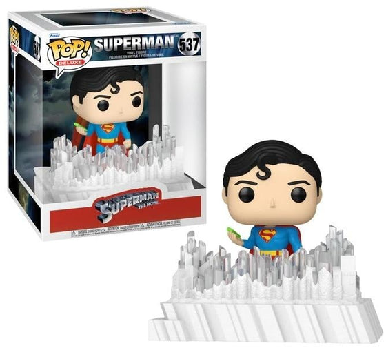 SUPERMAN (1978) - POP Deluxe N° 537 - Superman (Forteresse Solitude)