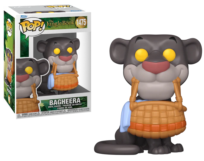 LE LIVRE DE LA JUNGLE - POP Disney N° 1475 - Bagheera avec Panier