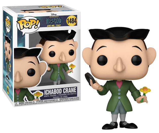 LE CRAPAUD ET LE MAITRE D'ECOLE - POP Disney N° 1484- Ichabod Crane