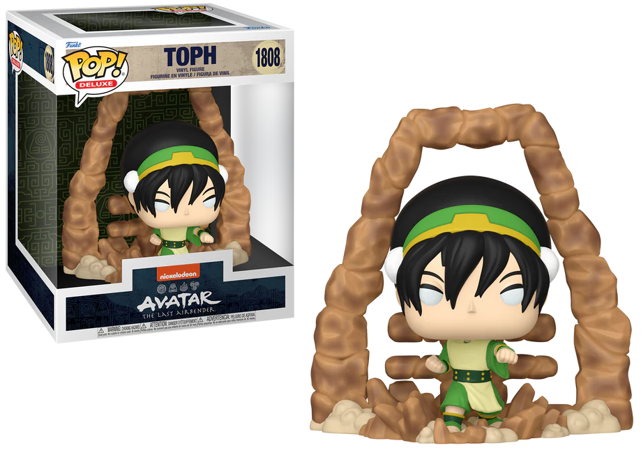 AVATAR LE DERNIER MAITRE DE L'AIR - POP Deluxe N° 1808 - Toph