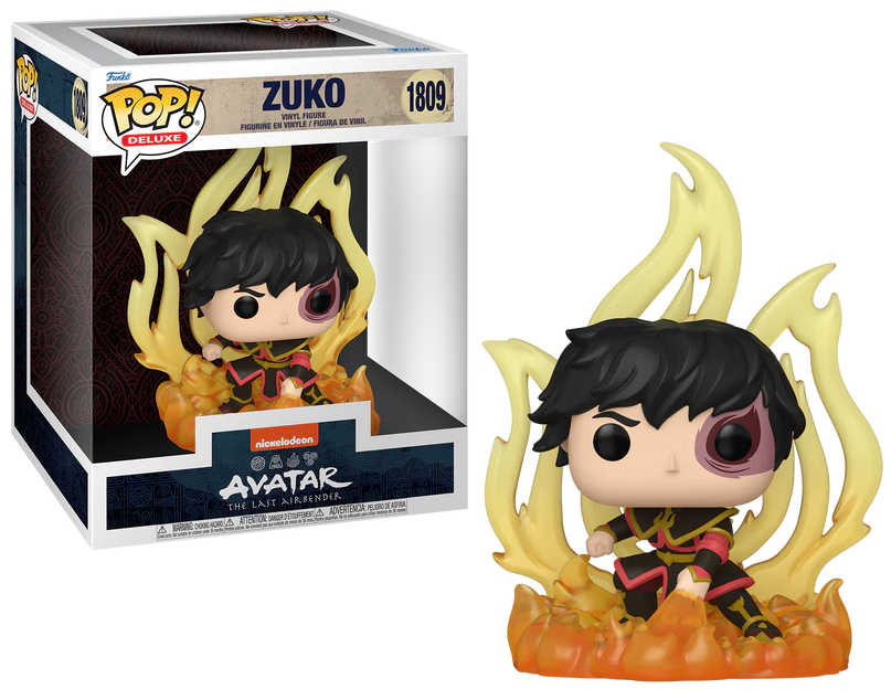 AVATAR LE DERNIER MAITRE DE L'AIR - POP Deluxe N° 1809 - Zuko