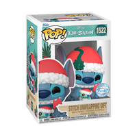LILO & STITCH - POP Disney N° 1522 - Stitch déballant cadeau