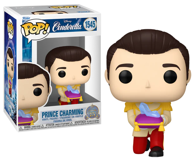 CENDRILLON 75EME ANNIVERSAIRE - POP Disney N° 1545 - Prince Charmant