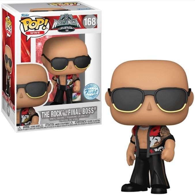 THE ROCK - POP WWE N° 168 - Final Boss (WrestleMania 40)
