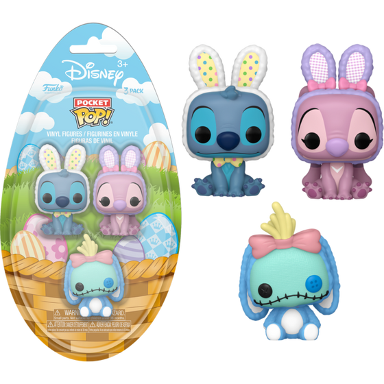 DISNEY - Assortiment 3 Pocket Pop - Lilo & Stitch