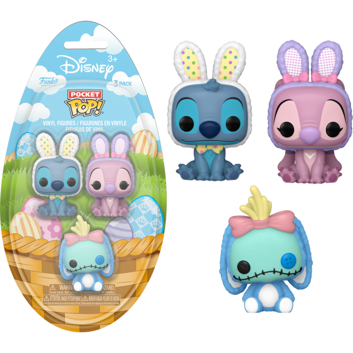 DISNEY - Assortiment 3 Pocket Pop - Lilo & Stitch