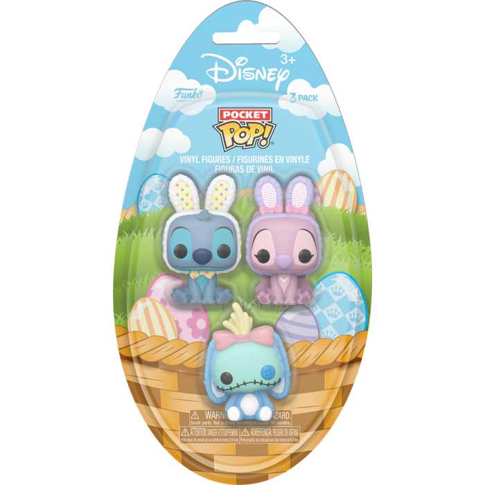 DISNEY - Assortiment 3 Pocket Pop - Lilo & Stitch