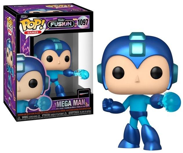 FUNKO FUSION - POP Games N° 1097 - Mega Man avec chase