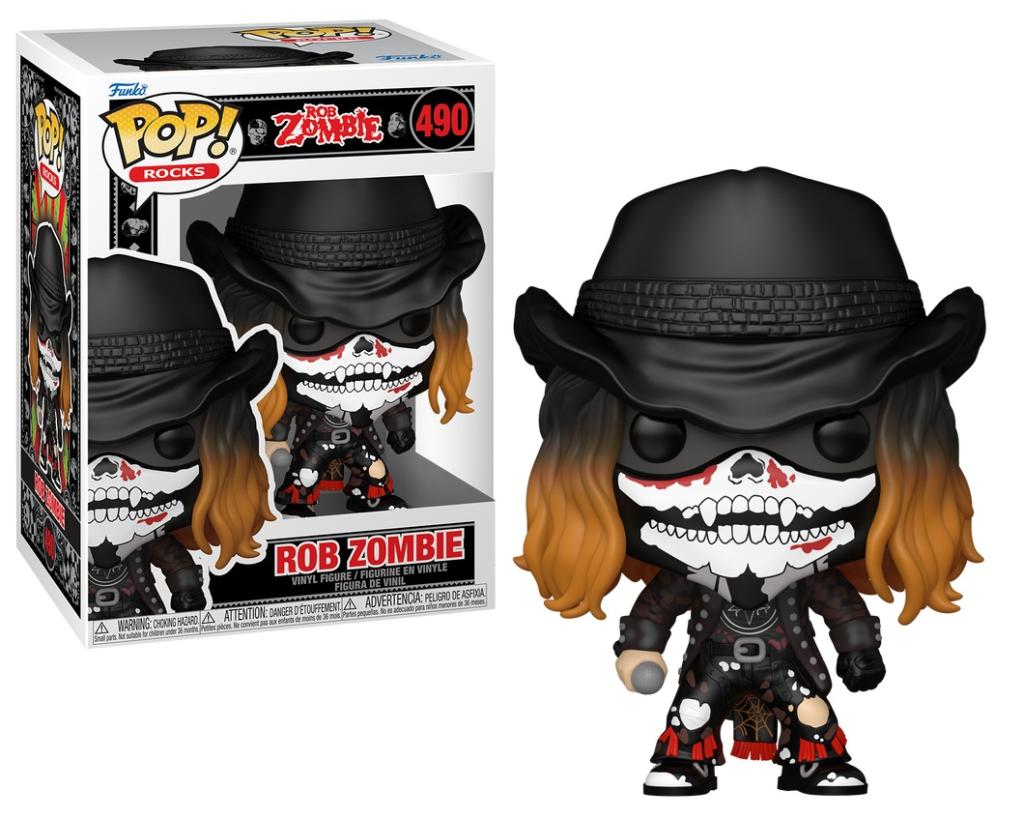 POP Rocks N° 490 - Rob Zombie avec Bandana