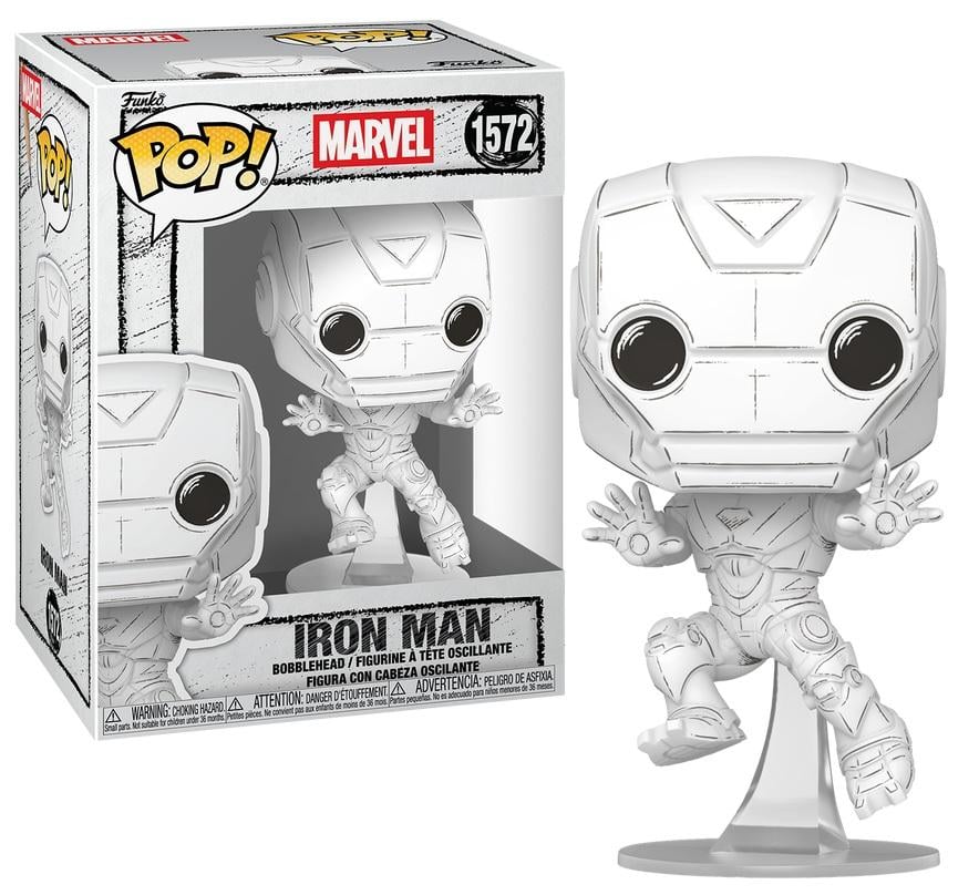 MARVEL SKETCHED - POP N° 1572 - Iron Man