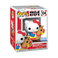 HELLO KITTY - POP Premium N°134 - Hello Kitty on Rocking Horse