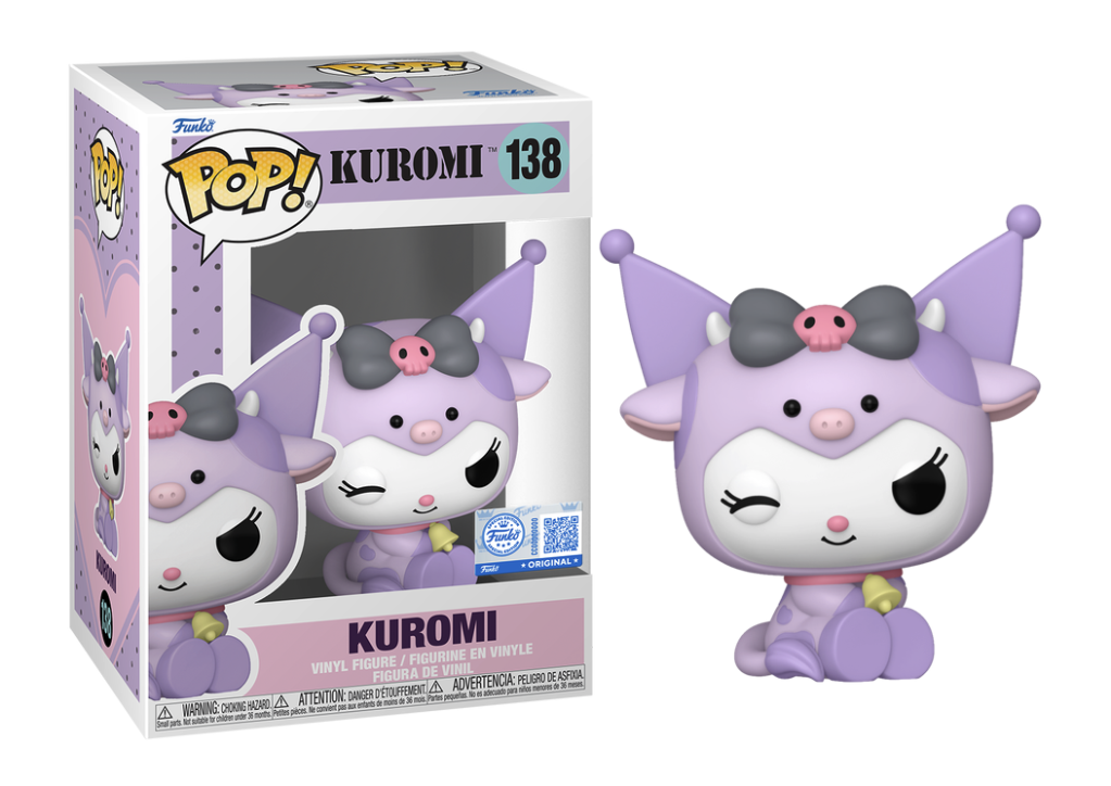HELLO KITTY - POP Sanrio N° 138 - Kuromi en cosplay de vache