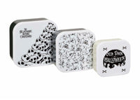 NBX - Set de 3 Boîtes de Rangement