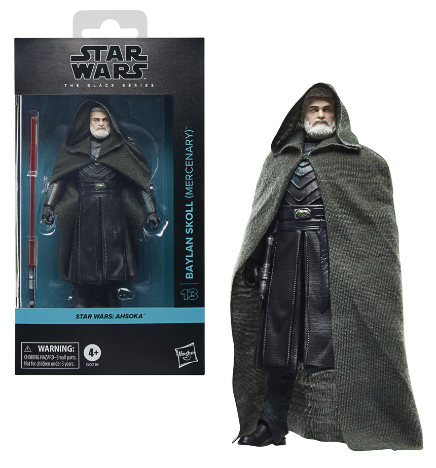 STAR WARS - Baylan Skoll (Mercenaire) - Figurine Black Series 15cm