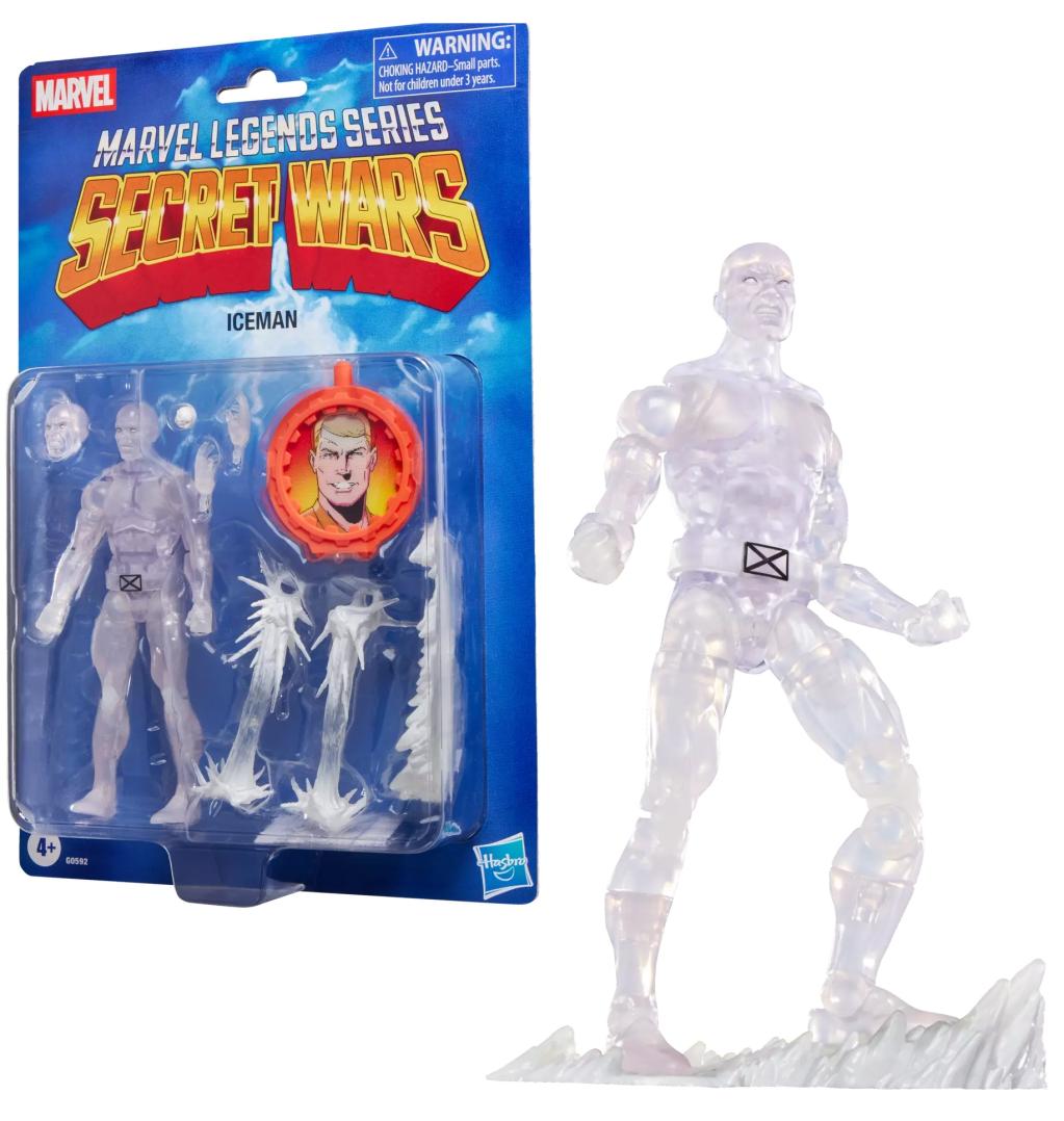 MARVEL - Ice Man "Secret Wars" - Figurine Legends Series 15cm