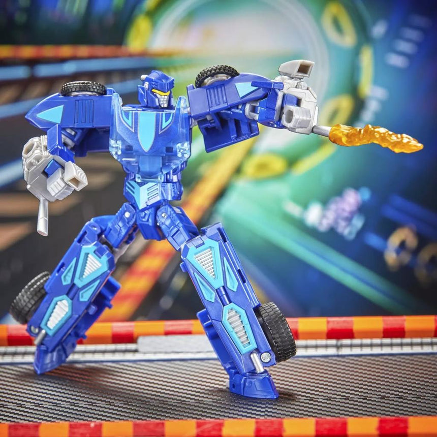 TRANSFORMERS X HOT WHEELS - Twin Mill - Figurine Collaborative 13cm