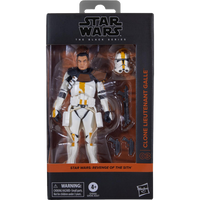 STAR WARS 3 - Lieutenant Clone Galle - Figurine Black Series 15cm