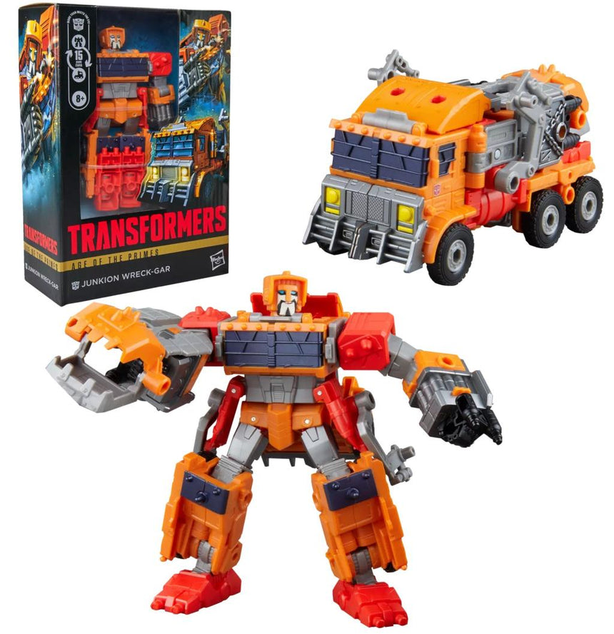 TRANSFORMERS - Junkion Wreck-Gar - Figurine Age of the Primes 17.5cm