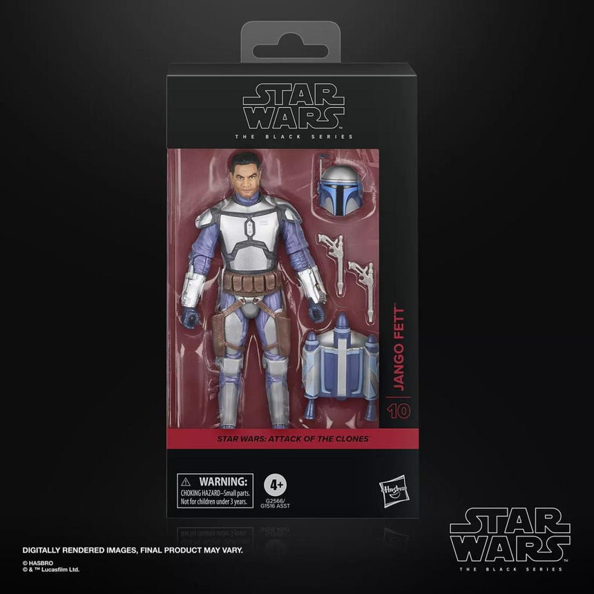 STAR WARS 2 - Jango Fett - Figurine Black Series 15cm