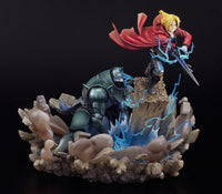 FULL METAL ALCHEMIST - Edward Elric & Alphonse Elric - Statuette 58cm