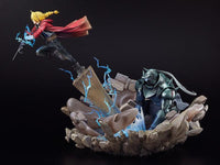 FULL METAL ALCHEMIST - Edward Elric & Alphonse Elric - Statuette 58cm