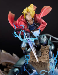FULL METAL ALCHEMIST - Edward Elric & Alphonse Elric - Statuette 58cm