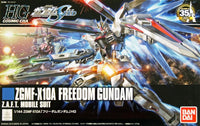 GUNDAM - Model Kit - HG 1/144 - ZGMF-X10A Freedom Gundam - 13CM